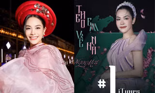 O Sen Ngọc Mai đại náo loạt clip bắt trend biến hình áo dài Tết với "Theo Em Về Nhà"