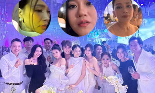 Đẹp lung linh đi đám cưới Midu, dàn sao Việt "biến hình" qua ống kính Lan Ngọc