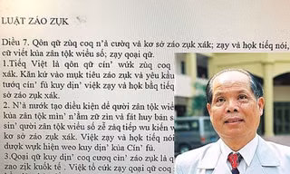 Tin ‘hot’ giáo dục: Không cải tiến chữ viết theo đề xuất của PGS Bùi Hiền
