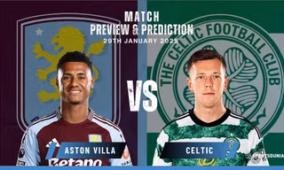 Nhận định Aston Villa vs Celtic, 3h00 ngày 30/1: Mở hội ở Villa Park
