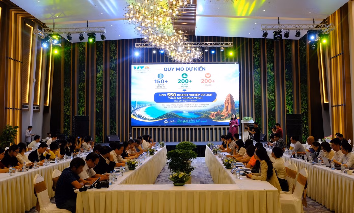 Họp báo Ngày Lữ hành Việt Nam 2026 được tổ chức sáng 11/7/2026 tại FLC City Hotel, Quy Nhơn