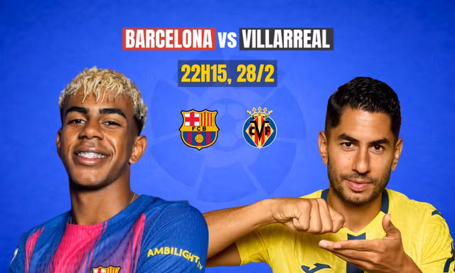Barcelona vs Villarreal.