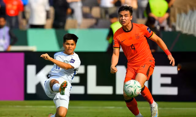 U23 Trung Quốc bất ngờ đánh bại U23 Uzbakistan.