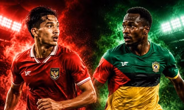 Indonesia vs Mozambique.