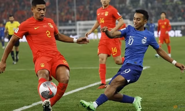 Singapore vs Trung Quốc.