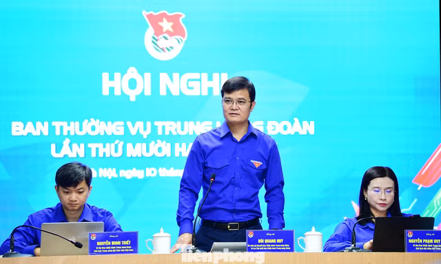 Khai mạc Hội nghị Ban Thường vụ Trung ương Đoàn lần thứ 12, khóa XII