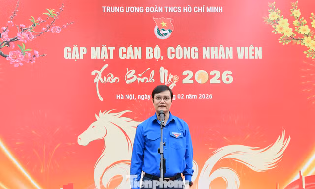 Bí thư thứ nhất T.Ư Đoàn: Phát huy tinh thần tiên phong, bản lĩnh, sáng tạo và nêu gương trong năm mới Bính Ngọ