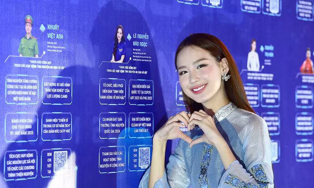 Hoa hậu Lê Nguyễn Bảo Ngọc: Người trẻ không chỉ nhận thức mà phải hành động bảo vệ môi trường
