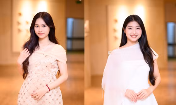 Cận nhan sắc hai nữ sinh Trường Đại học Ngoại ngữ xuất sắc bước vào vòng Chung khảo 'Hoa hậu Việt Nam 2026"