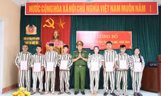 Tuyên Quang công bố quyết định đặc xá cho phạm nhân