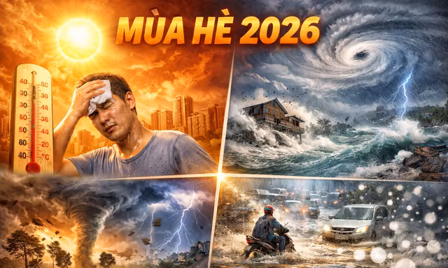 Dự báo nắng nóng mùa Hè 2026 có thể đến sớm và gay gắt hơn, mưa bão khó lường