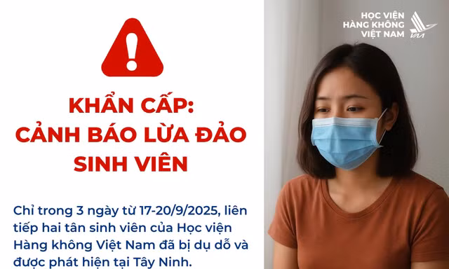 Trong 3 ngày có liên tiếp hai tân sinh viên mất tích, trường học ra thông báo khẩn