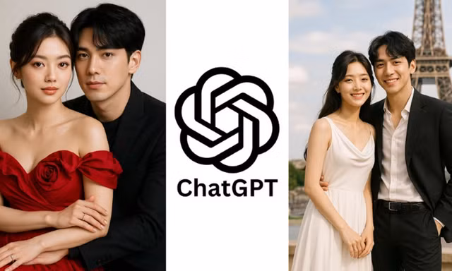 Cách tạo ảnh cặp đôi cực dễ bằng ChatGPT, Gemini chỉ với 1 câu lệnh đơn giản