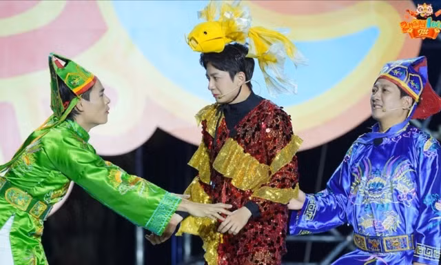 2 Ngày 1 Đêm tập 96: "Cá chép" Kiều Minh Tuấn - Ngô Kiến Huy ứng biến hết mình