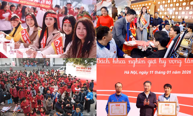 Chủ Nhật Đỏ lần thứ XVIII: Khi tinh thần nhân ái lan tỏa rộng trong cộng đồng