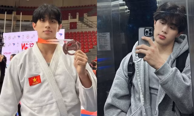 Võ sĩ Jujitsu Việt Nam dự SEA Games 33 gây sốt vì đẹp trai, thành tích ấn tượng