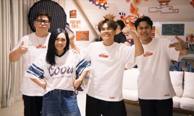DTAP ra mắt ca khúc tiếp lửa tinh thần đoàn thể thao Việt Nam tại SEA Games 33