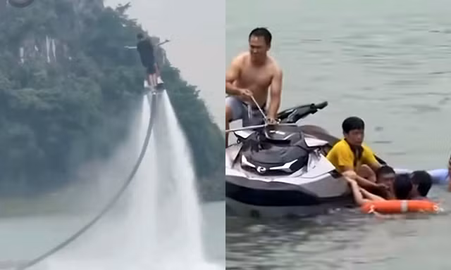 Sự cố flyboard ở Ninh Bình: Khách hàng chi tiền triệu để trải nghiệm hoạt động