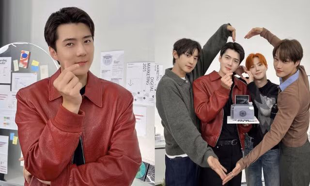 "Anh Năm" Sehun xuất ngũ: Thả thính kiểu "huyền bí", bật mí fan meeting Giáng sinh