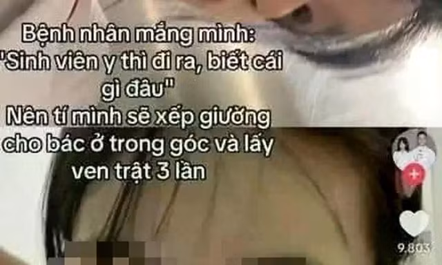 Nữ sinh trường Y bị xem xét kỷ luật vì lên mạng đùa cợt "sẽ lấy ven trật 3 lần"
