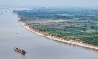 Hà Nội: Khai thác mỏ cát Tây Đằng - Minh Châu phục vụ dự án sân bay Gia Bình