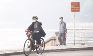 Hà Nội triển khai drone theo dõi, phun sương dập bụi giảm ô nhiễm không khí