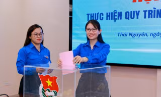 Tỉnh Đoàn Thái Nguyên tổ chức Hội nghị thực hiện quy trình về công tác cán bộ