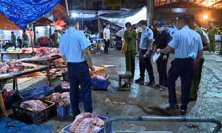 Hà Nội: Phát hiện 5 đối tượng mua bán, vận chuyển, tiêu thụ lợn chết, lợn bệnh