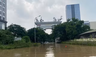 Hà Nội nêu lý do khu đô thị siêu sang Ciputra hễ mưa to lại thành 'làng chài'