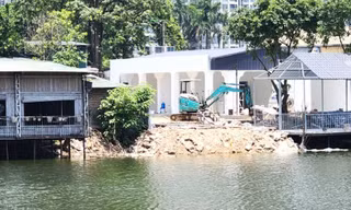 Hà Nội yêu cầu xác minh, làm rõ thông tin hồ nước bị lấn chiếm