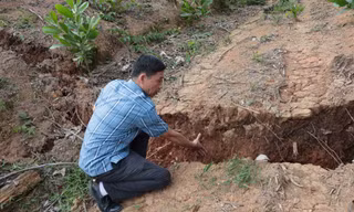 Sạt lở sau mưa lớn ở Thái Nguyên, nhiều hộ dân phải di dời