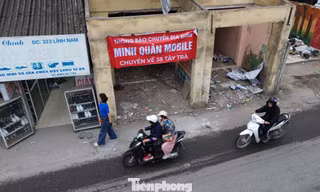 Hà Nội: Giải phóng mặt bằng dự án đường Lĩnh Nam nguy cơ 'lụt' tiến độ