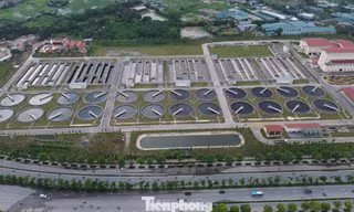 Hà Nội: Khánh thành nhà máy xử lý nước thải lớn nhất miền Bắc