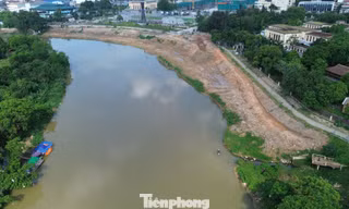 Di dời 836 hộ dân để làm tuyến đê chống ngập hơn 2.200 tỷ ở Thái Nguyên 