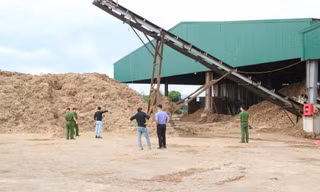 Ngã từ độ cao 6m, hai công nhân thương vong trong xưởng gỗ tại Lào Cai
