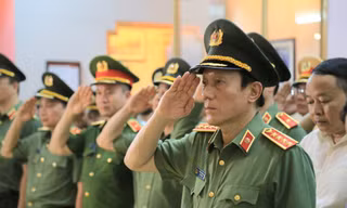 Đại tướng Lương Tam Quang: ‘Công an nhân dân nguyện giữ trọn lời thề trung thành với Đảng, Tổ quốc và Nhân dân’