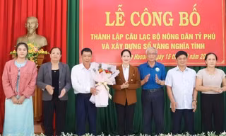 Lâm Đồng thành lập câu lạc bộ nông dân tỷ phú