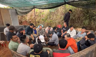 Triệt phá điểm đá gà ăn tiền, tạm giữ hơn 20 người