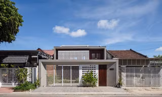 Gợi ý mặt tiền vuông vức cho nhà cần tránh nóng hướng Tây