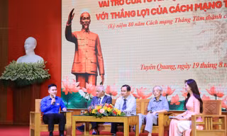 80 năm Cách mạng tháng tám thành công: Tuổi trẻ Tuyên Quang nguyện tiếp nối truyền thống Thủ đô kháng chiến