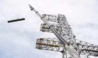 Thi công tuyến 500 kV Lào Cai - Vĩnh Yên. Ảnh minh họa.