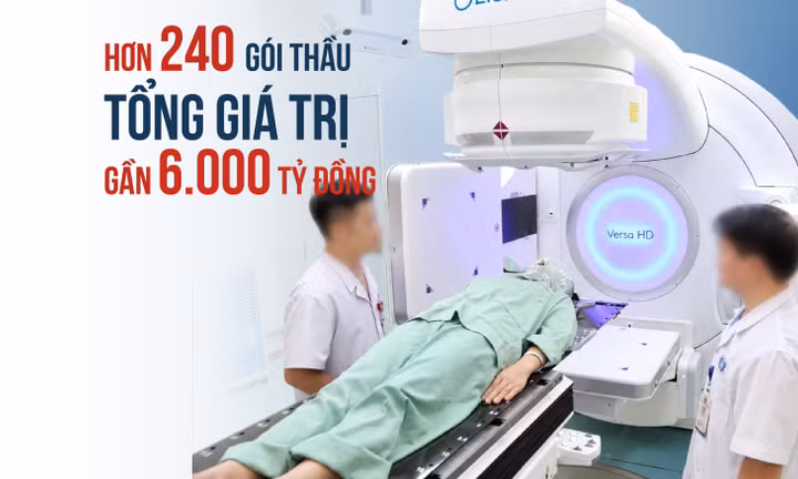 Công ty Việt Mỹ trúng 246/ 276 gói thầu tại các bệnh viện