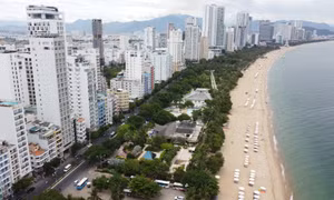 Dự án công viên trăm tỷ 'đắp chiếu' trên bờ biển Nha Trang