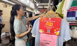 Bất ngờ với tháng khuyến mại tổ chức ngay tại chợ truyền thống ở TPHCM