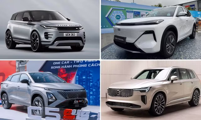 Điểm mặt các mẫu xe điện hóa vừa ra mắt Việt Nam