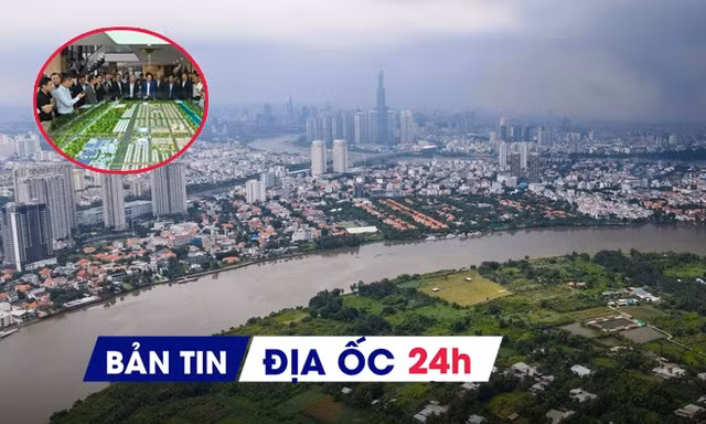 Địa ốc 24H: TP.HCM thu gần 70.000 tỷ từ đất; Bất động sản phía Nam bùng nổ nguồn cung