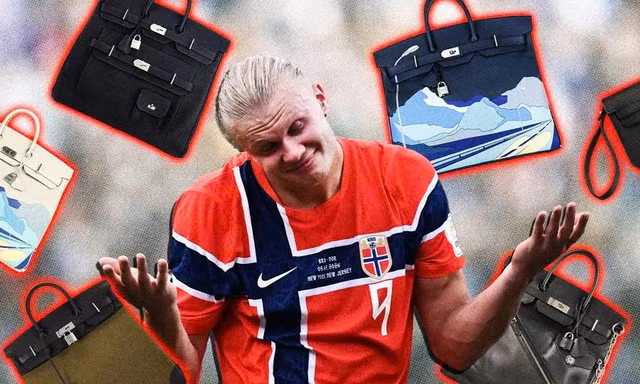 Erling Haaland: Khi "Viking" bước ra khỏi sân cỏ và gây sốt bởi gu thời trang đường phố