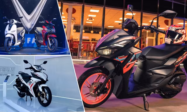 Loạt xe máy mới ra mắt Việt Nam, giá từ 30 triệu đồng