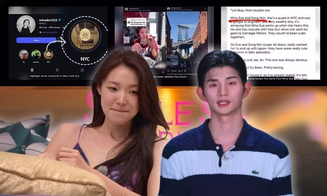 Single's Inferno 5: Mina Sue - Sung Hun thành đôi, lộ dấu hiệu hẹn hò ngoài đời?