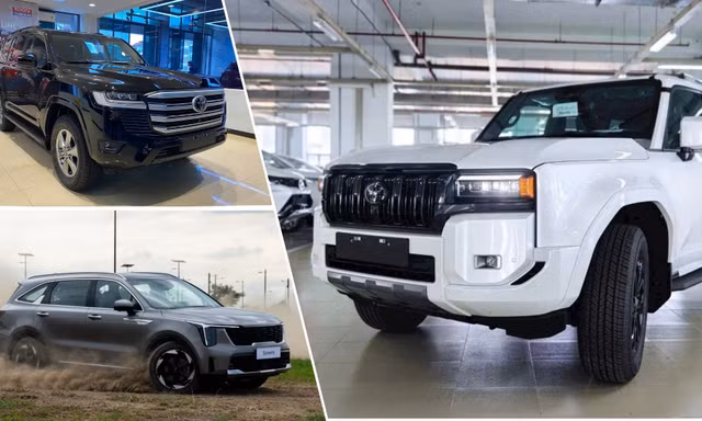 10 mẫu ô tô bán ít nhất thị trường Việt Nam tháng 3